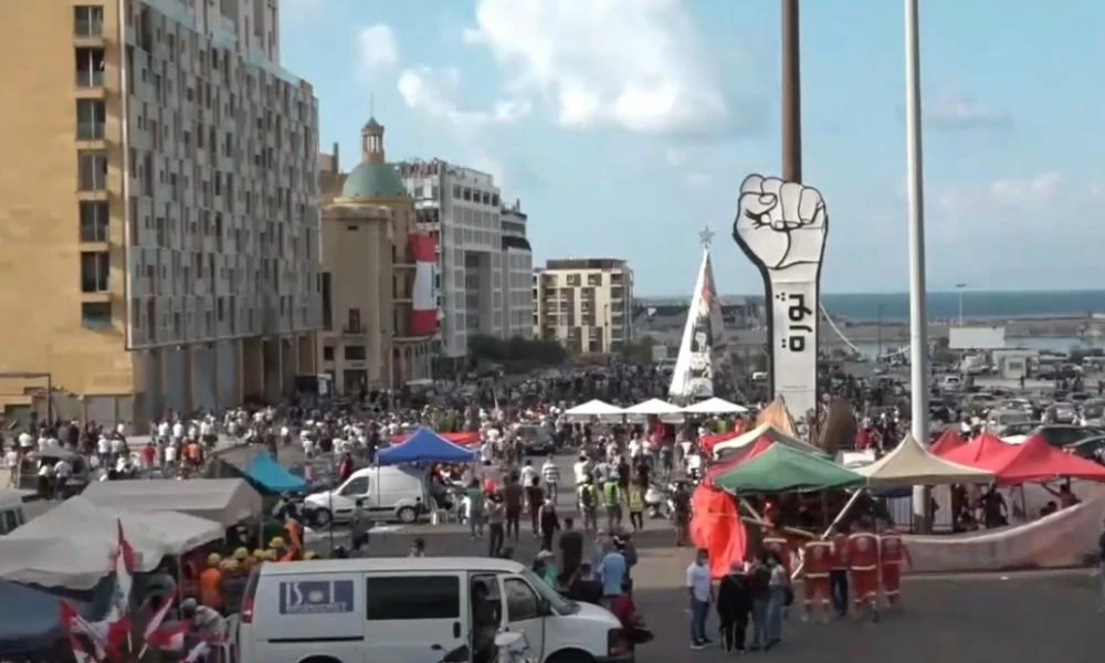 Συνεχίζονται για άλλη μία ημέρα οι διαδηλώσεις στη Βηρυτό - Δείτε Live